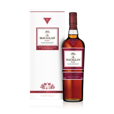 Buy And Send Macallan Ruby 1824 Series Single Malt Scotch Whisky 700ml Online